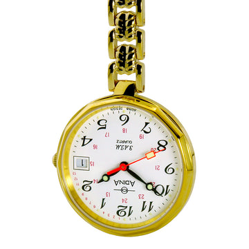 Adina Nurse Dress Watch Gold NK36 G1FF